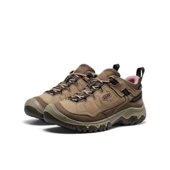 Women's Targhee IV Waterproof Hiking Shoe Brindle/Nostalgia Rose / Keen / Men's|Women's
