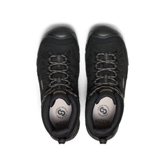 Men's Targhee IV Wide Waterproof Hiking Boot Triple Black / Keen / Men's|Women's