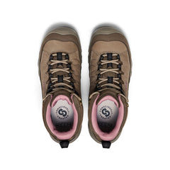 Women's Targhee IV Wide Waterproof Hiking Boot Brindle/Nostalgia Rose / Keen / Men's|Women's