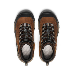 Big Kids' Targhee IV Waterproof Hiking Boot Bison/Brindle / Keen / Men's|Women's|Kids'