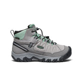 Big Kids' Targhee IV Waterproof Hiking Boot Alloy/Granite Green / Keen / Men's|Women's|Kids'