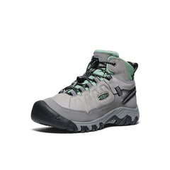 Big Kids' Targhee IV Waterproof Hiking Boot Alloy/Granite Green / Keen / Men's|Women's|Kids'