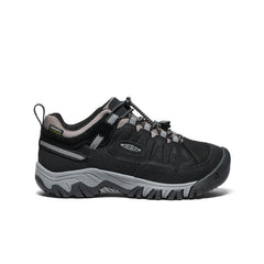 Big Kids' Targhee IV Waterproof Hiking Shoe Black/Steel Grey / Keen / Men's|Women's|Kids'