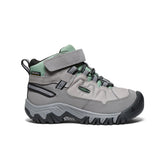 Little Kids' Targhee IV Waterproof Hiking Boot Alloy/Granite Green / Keen / Men's|Women's|Kids'