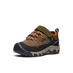 Little Kids' Targhee IV Waterproof Hiking Shoe Dark Olive/Gold Flame / Keen / Men's|Women's|Kids'