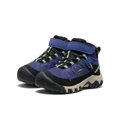 Little Kids' Targhee IV Waterproof Hiking Boot Skipper Blue/Hemlock / Keen / Men's|Women's|Kids'