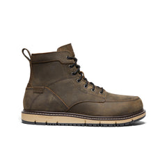 Men's San Jose 6" Waterproof Boot (Aluminum Toe) Cascade Brown/Black / Keen / Men's