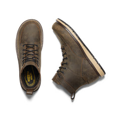 Men's San Jose 6" Waterproof Boot (Aluminum Toe) Cascade Brown/Black / Keen / Men's