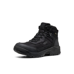 Men's Skokie Waterproof Work Boot (Soft Toe) Black/Black / Keen / Men's