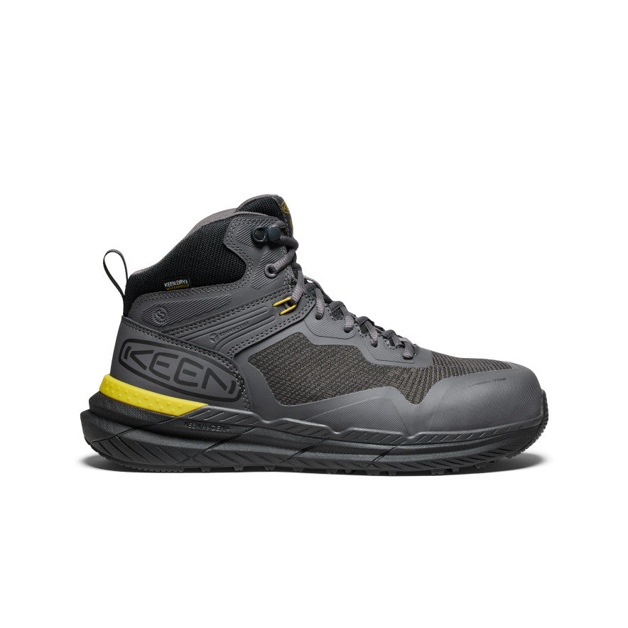 Men's Synchro Waterproof Work Boot (Carbon Toe) Magnet/Black / Keen / Men's