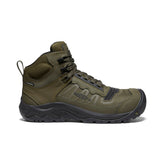 Men's Reno Mid Waterproof (Carbon Toe) Dark Olive/Black / Keen / Men's