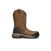 Men's Evanston Pull-On Waterproof Boot (Carbon Toe) Bison/Black / Keen / Men's