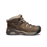 Men's Detroit XT Waterproof Boot (Soft Toe) Black Olive/Leather Brown / Keen / Men's