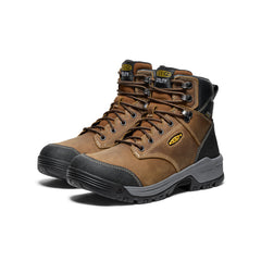 Men's Evanston 6" Waterproof Boot (Soft Toe) Bison/Black / Keen / Men's