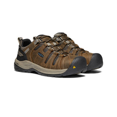 Men's Flint II Waterproof (Steel Toe) Cascade Brown/Orion Blue / Keen / Men's