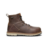Men's San Jose 6" Waterproof 90° Heel Boot (Aluminum Toe) Bison/Black / Keen / Men's