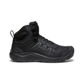 Men's Reno Waterproof Mid (Soft Toe) Black/Black / Keen / Men's