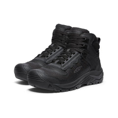 Men's Reno Waterproof Mid (Soft Toe) Black/Black / Keen / Men's