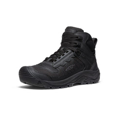 Men's Reno Waterproof Mid (Soft Toe) Black/Black / Keen / Men's