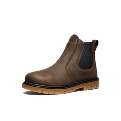 Men's San Jose Chelsea 90° Heel Boot (Aluminum Toe) Cascade Brown/Gum / Keen / Men's