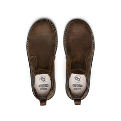Men's San Jose Chelsea 90° Heel Boot (Aluminum Toe) Cascade Brown/Gum / Keen / Men's