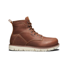 Men's San Jose 6" Boot (Soft Toe) Gingerbread/Off White / Keen / Men's
