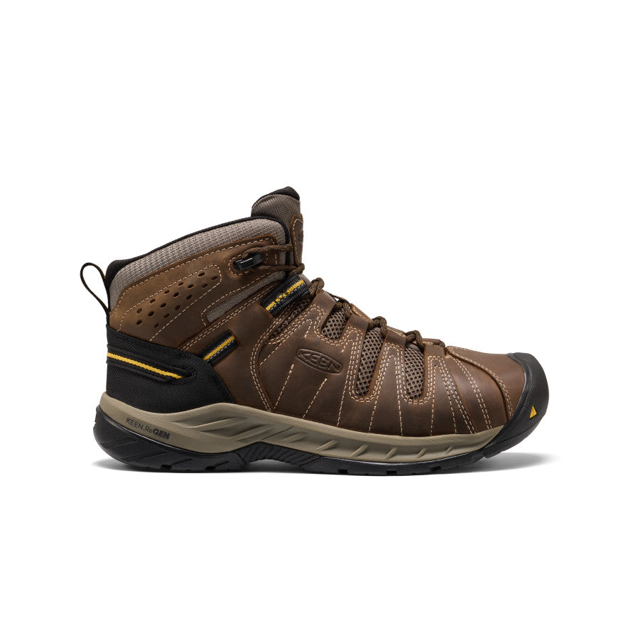Men's Flint II Boot (Steel Toe) Cascade Brown/Golden Rod / Keen / Men's