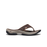 Men's Kona Leather Flip-Flop Java/Dark Earth / Keen / Men's