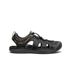 Men's SOLR Sandal Black/Gold / Keen / Men's
