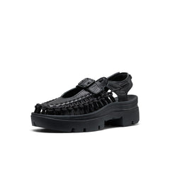 All Gender UNEEK PLT Mary Jane Sneaker Black Smooth Lea / Keen / Men's|Women's