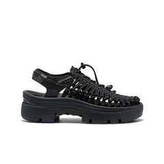 All Gender UNEEK PLT Sneaker Black Smooth Lea / Keen / Men's|Women's