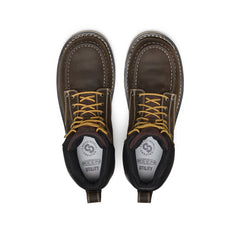 Men's Cincinnati 6" Waterproof Boot (Carbon Toe) Dark Chocolate/Sandshell / Keen / Men's