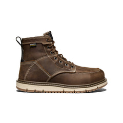Women's San Jose 6" Waterproof Boot (Aluminum Toe) Cascade Brown/Gum / Keen / Women's