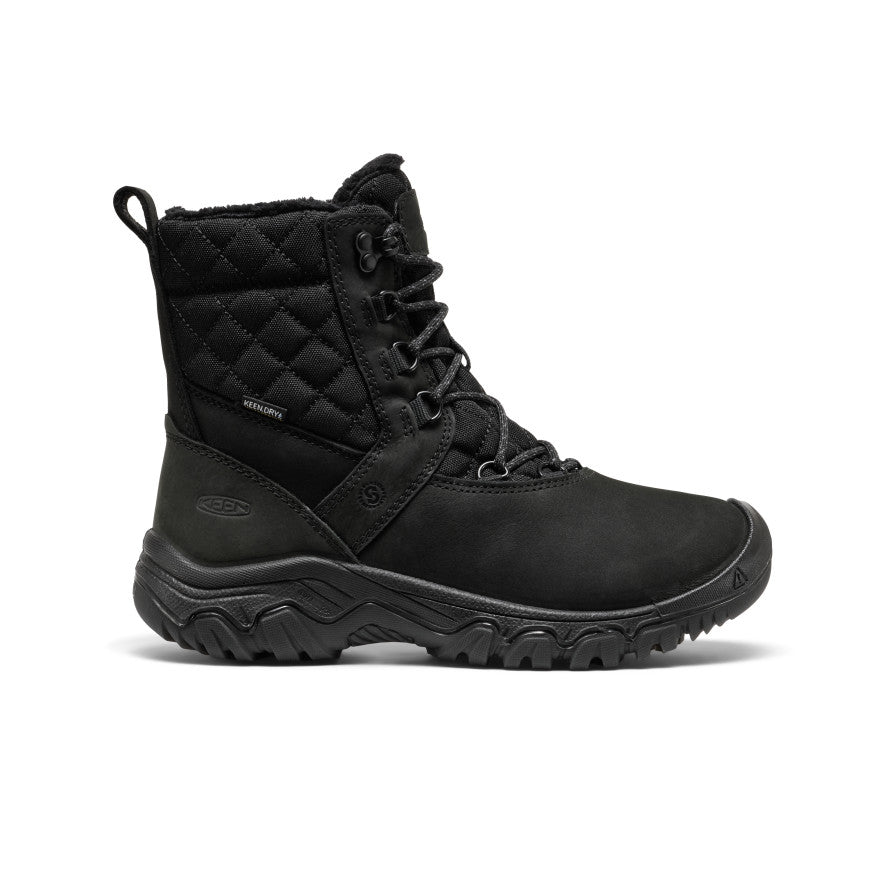 Women's Greta II Waterproof Boot Black / Keen / Women's