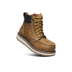 Women's Cincinnati 6" Waterproof Boot (Carbon Toe) Belgian/Sandshell / Keen / Women's