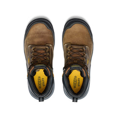Women's Evanston 6" Waterproof Boot INT MET (Carbon Toe) Bison/Black / Keen / Women's