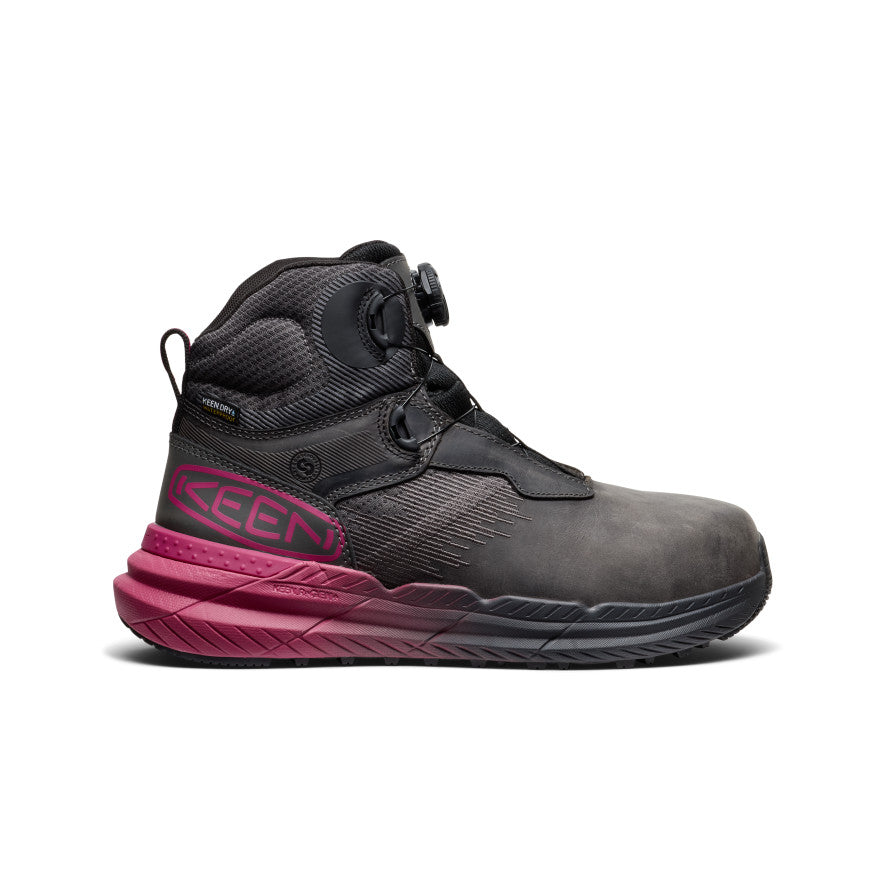 Women's Snapline RF Waterproof Boot (Carbon Toe) Magnet/Black / Keen / Women's