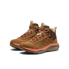 Women's Leiki Waterproof Leather Hiking Boot Chipmunk/Bison / Keen / Women's