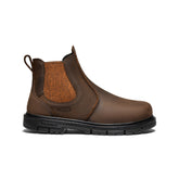 Women's San Jose Chelsea 90° Heel Boot (Aluminum Toe) Cascade Brown/Black / Keen / Women's