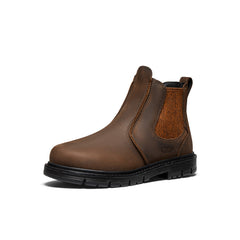 Women's San Jose Chelsea 90° Heel Boot (Aluminum Toe) Cascade Brown/Black / Keen / Women's