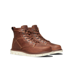 Women's San Jose 6" Boot (Soft Toe) Gingerbread/Off White / Keen / Women's