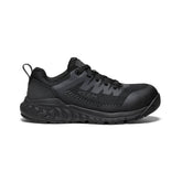 Women's Arvada ESD Work Sneaker (Carbon Toe) Black/Black / Keen / Women's