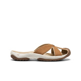 Women's Bali Leather Slide Sandal Chipmunk/Birch / Keen / Women's