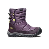 Big Kids' Puffrider Waterproof Winter Boot Black Plum/Daiquiri Green / Keen / Kids'