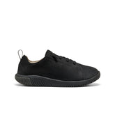 Big Kids' KNX Leather Sneaker Triple Black / Keen / Kids'