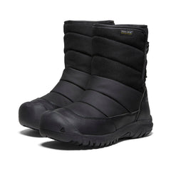 Big Kids' Puffrider Waterproof Winter Boot Black/Steel Grey / Keen / Kids'