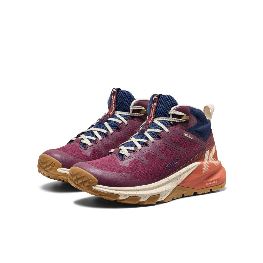 Women's Targhee Apex Waterproof Hiking Boot Fig/Burnt Brick / Keen / Men's|Women's