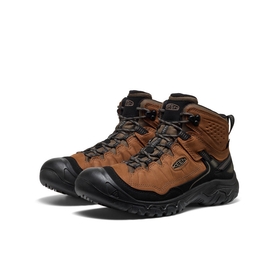 Men's Targhee IV Waterproof Hiking Boot Bison/Black / Keen / Men's|Women's