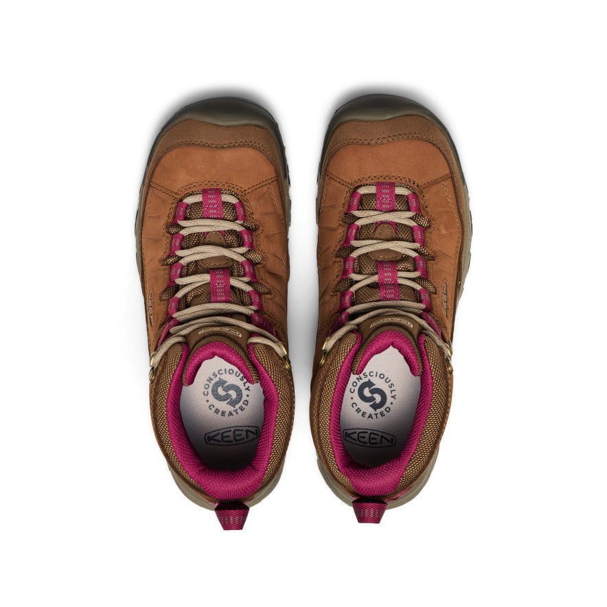 Women's Targhee IV Waterproof Hiking Boot Bison/Beaujolais / Keen / Men's|Women's