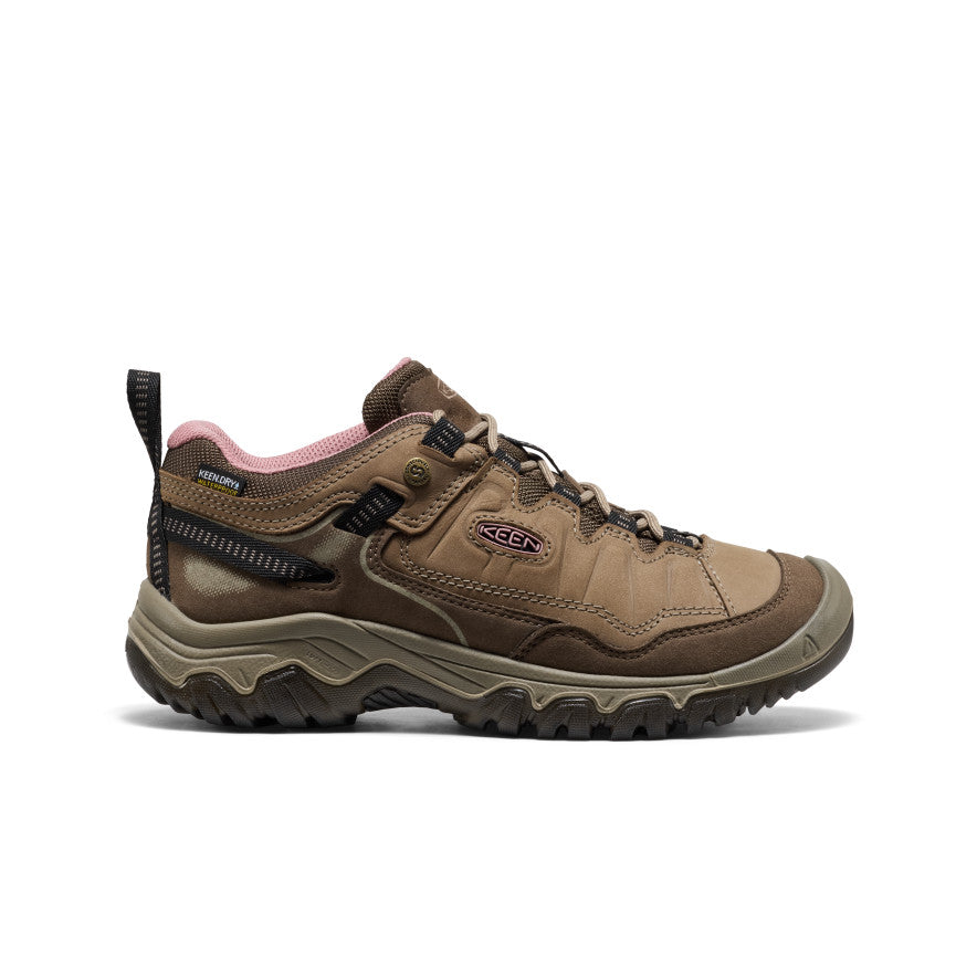 Women's Targhee IV Waterproof Hiking Shoe Brindle/Nostalgia Rose / Keen / Men's|Women's